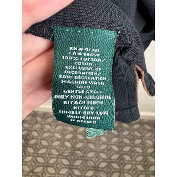 Lauren Ralph Lauren Womens 2X Black Brown Classic Capsule‎ Staple Career - Picture 7 of 10